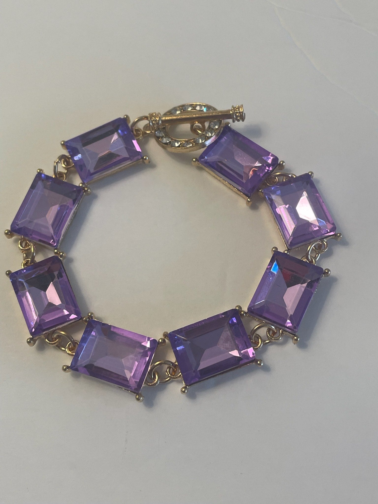 Amethyst Crystal Bracelet