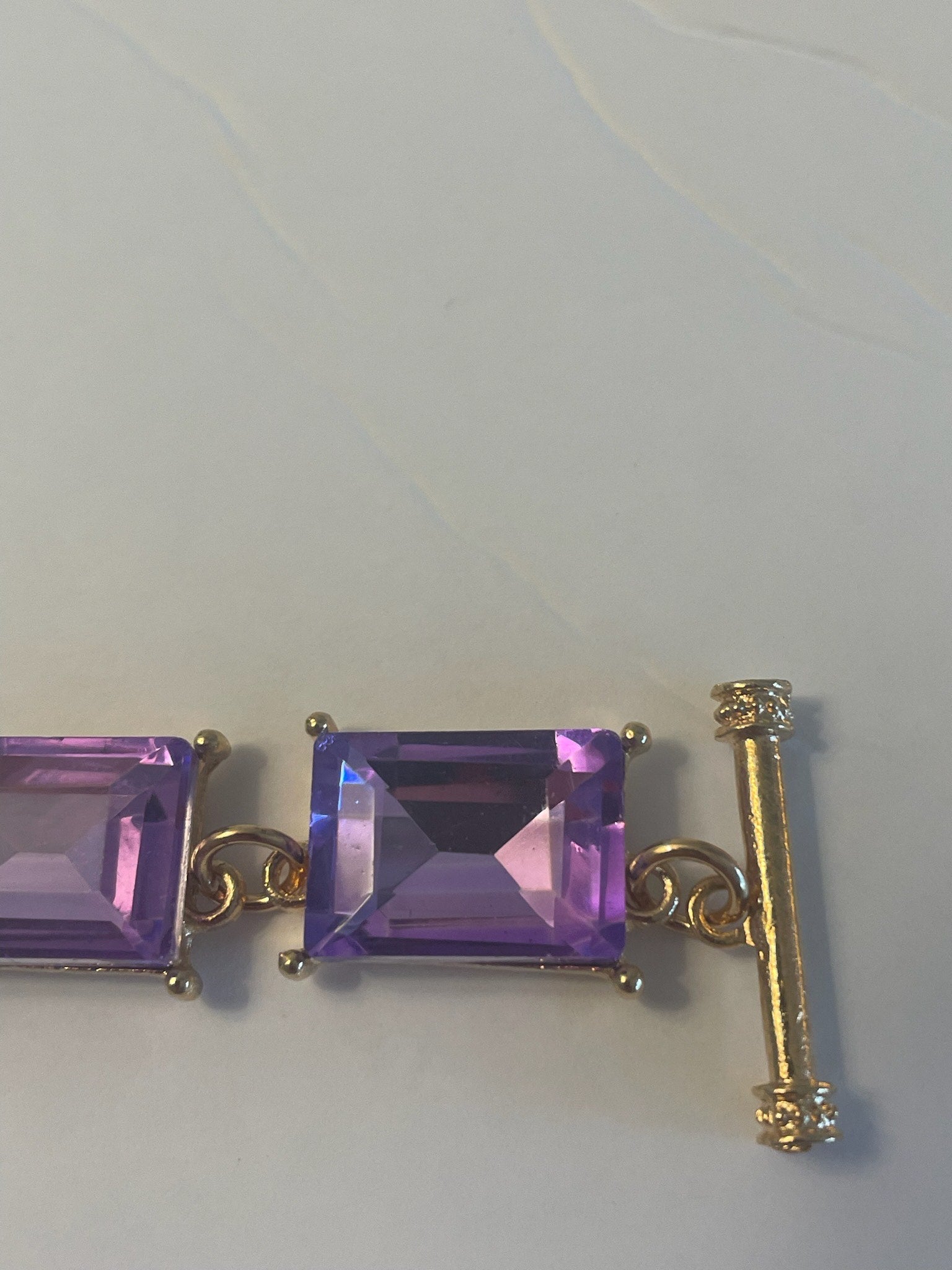 Amethyst Crystal Bracelet