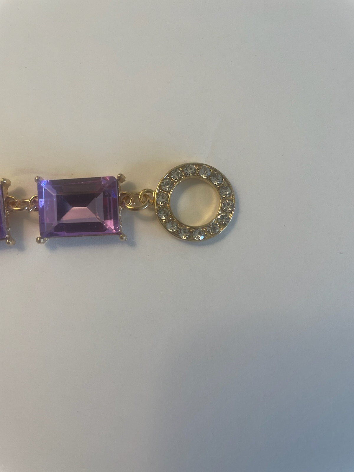 Amethyst Crystal Bracelet